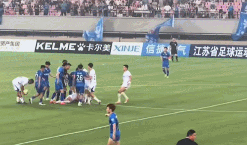 中甲冲突处罚：两名球员因暴力行为各禁赛3场