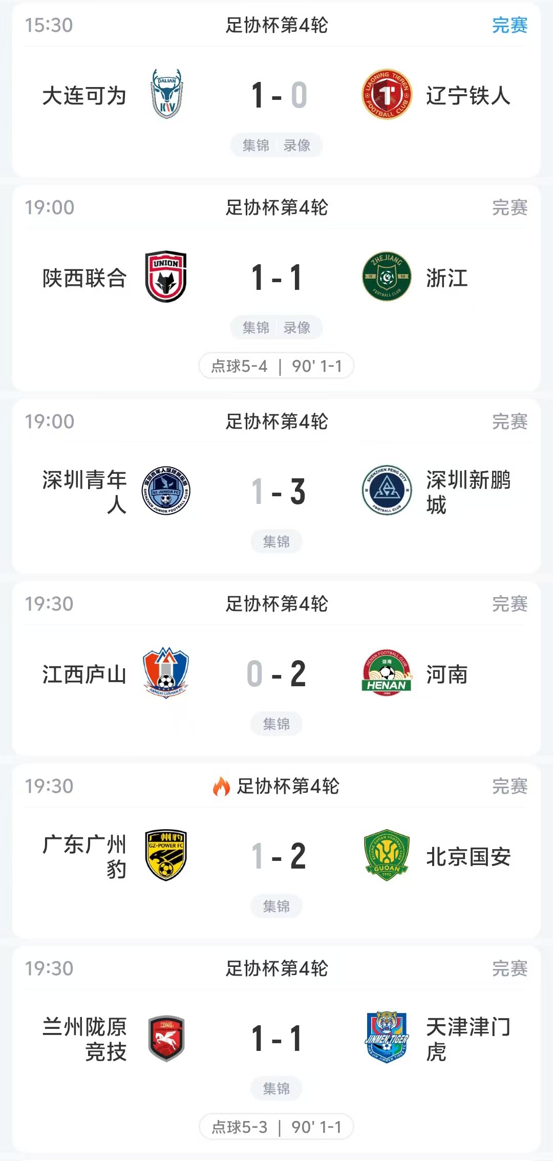 足协杯冷门迭爆,三支中超球队遭低级别联赛淘汰